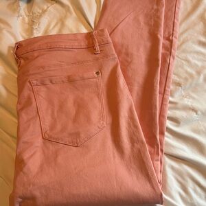 Coral Pink Pants